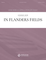 In Flanders Fields SATB choral sheet music cover